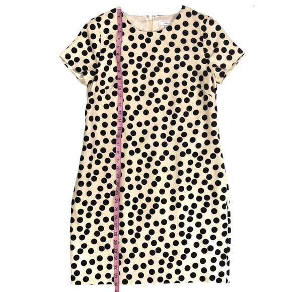 J. Crew Scattered Spot Polka Dot Shift Dress - Picture 6 of 8